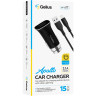АЗУ Gelius Pro Apollo GP-CC01 2USB 3.1A + Cable Lightning Black (12 мес)