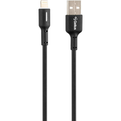 USB Cable Gelius Pro I-Type Lamp GP-UC100 Lightning Black (3A)