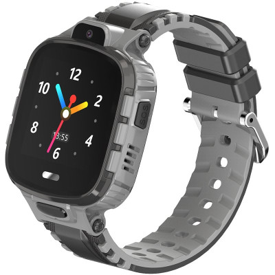 Дитячі розумний годинник Gelius PRO KID з GPS трекером GP-PK001 Black/Silver (12 міс)