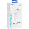 Мережевий зарядний пристрій Gelius Nimble GaN 65W GP-HC051 + кабель Type-C/Type-C White