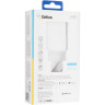 Мережевий зарядний пристрій Gelius Nimble GaN 65W GP-HC051 + кабель Type-C/Type-C White
