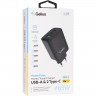 Мережевий зарядний пристрій Gelius Power Pulse GP-HC057 65W USB+2Type-C (QC/PD/PPS) Black