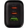 Мережевий зарядний пристрій Gelius Power Pulse GP-HC057 65W USB+2Type-C (QC/PD/PPS) Black
