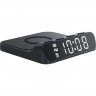 Настольные часы с беспроводной зарядкой Gelius Oasis GP-SDC03 Black