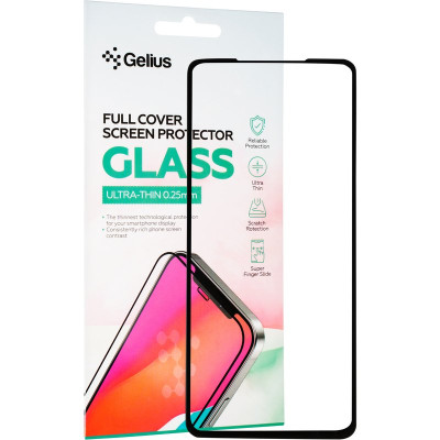 Защитное стекло Gelius Full Cover Ultra-Thin 0.25mm для Xiaomi Mi 10/Mi 10T Lite Black