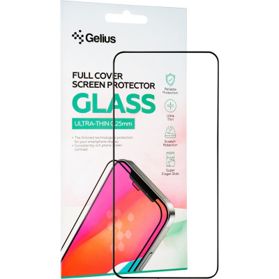 Защитное стекло Gelius Full Cover Ultra-Thin 0.25mm для Samsung S22 Plus (S906)/S23 Plus (S916) Black