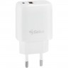 Мережевий зарядний пристрій Gelius X-Duo GP-HC014 USB+Type-C QC3.0/PD20W White