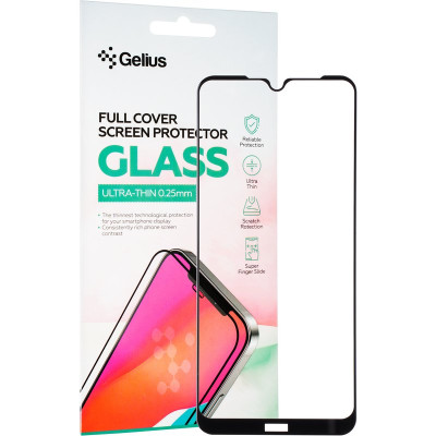 Защитное стекло Gelius Full Cover Ultra-Thin 0.25mm для Xiaomi Redmi Note 8T Black
