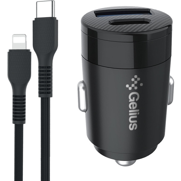 АЗУ Gelius Pro Inch Twix GP-CC010L USB+Type-C QC/PD (30 Watt)+ Cable Type-C - Lightining (12 мес)