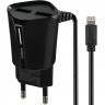Мережевий зарядний пристрій Gelius Edition Auto ID 2USB 2.4A + кабель Lightning Black