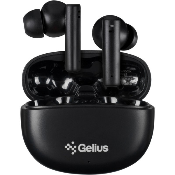 Безпровідні навушники TWS Gelius Encore GP-TWS005X Black (12 міс)