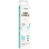 USB Cable Gelius One GP-UC118 Lightning White (2m)