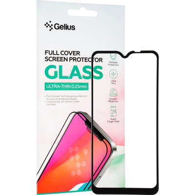 Защитное стекло Gelius Full Cover Ultra-Thin 0.25mm для Samsung A107 (A10s) Black
