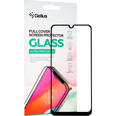 Защитное стекло Gelius Full Cover Ultra-Thin 0.25mm для Samsung M305 (M30)/M307 (M30s) Black