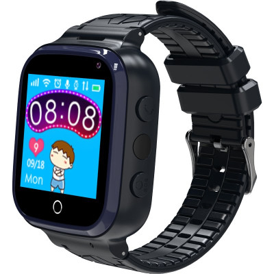 Дитячі розумний годинник Gelius GP-PK007 (Ocean) з GPS трекером Black (12 міс)
