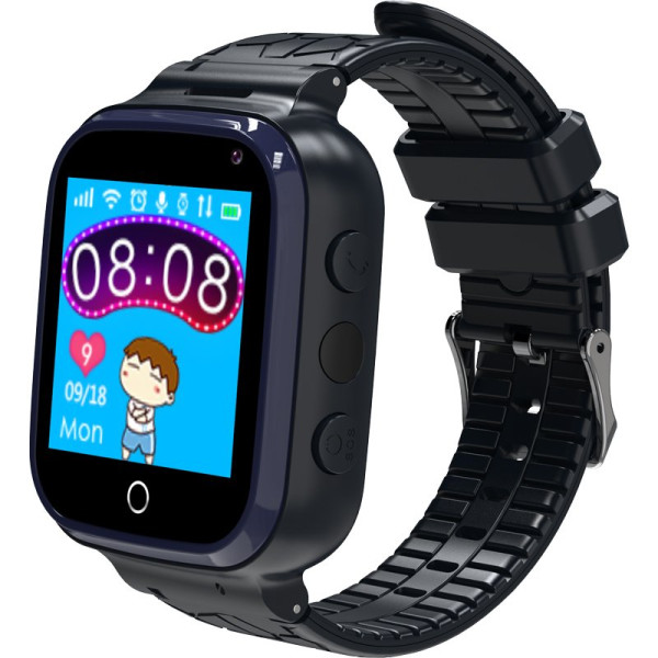 Дитячі розумний годинник Gelius GP-PK007 (Ocean) з GPS трекером Black (12 міс)