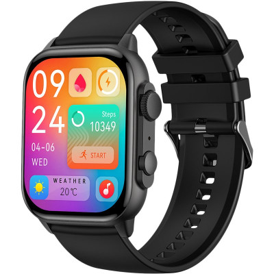 Смарт годинник Gelius Amazwatch Ultra GP-SW011 Black (12 міс)