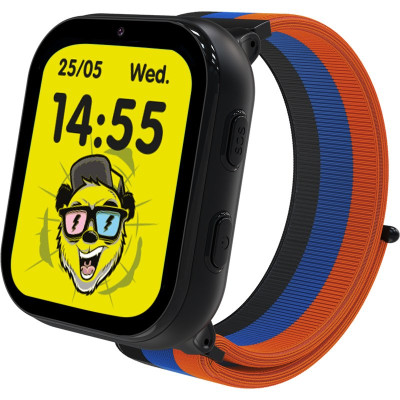 Дитячі розумний годинник з GPS/4G Gelius Pro GP-PK008 (Rainbow) Чорні (12 міс)