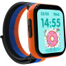 Дитячі розумний годинник з GPS/4G Gelius Pro GP-PK008 (Rainbow) Чорні (12 міс)