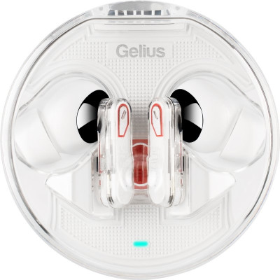 Безпровідні навушники TWS Gelius Incredible GP-TWS033 Clear Wiew Light (12 міс)