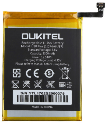 Аккумулятор Oukitel U20 PLUS