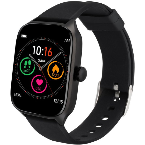 Смарт годинник Gelius GP-SW012 (Amazwatch GTS) Black (12 міс)