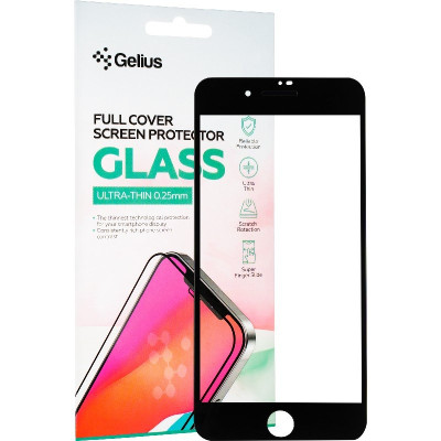 Защитное стекло Gelius Full Cover Ultra-Thin 0.25mm для iPhone 7 Plus Black
