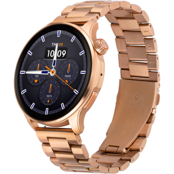 Смарт годинник Gelius Amazwatch GT3 GP-SW010 (Incredible series) Bronze Gold (12 міс)