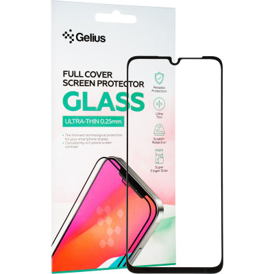 Защитное стекло Gelius Full Cover Ultra-Thin 0.25mm для Samsung A055 (A05) Black
