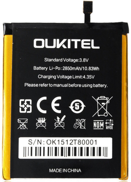 Аккумулятор Oukitel U8 4G