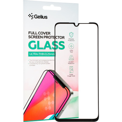 Защитное стекло Gelius Full Cover Ultra-Thin 0.25mm для Samsung A057 (A05S) Black