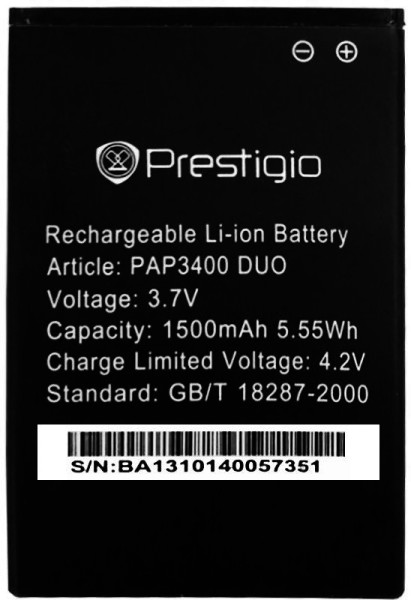 Аккумулятор Prestigio PAP3400