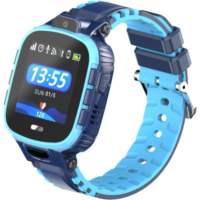  Дитячі розумний годинник Gelius PRO KID з GPS трекером GP-PK001 Blue (12 міс)