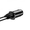 АЗУ 1USB + Type-C Baseus Square Metal QC (5A) (PPS-30W-MAX) (CCALL-AS01) Black