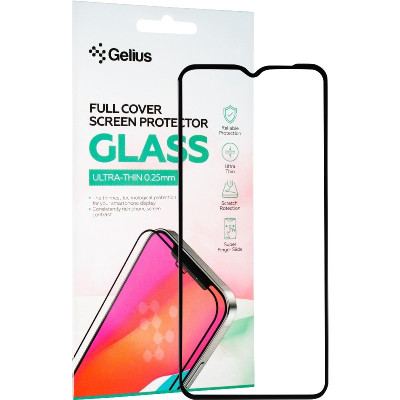 Защитное стекло Gelius Full Cover Ultra-Thin 0.25mm для Oppo A54s Black