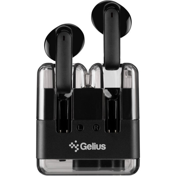 Безпровідні навушники TWS Gelius Monster GP-TWS043 Black (12 міс)